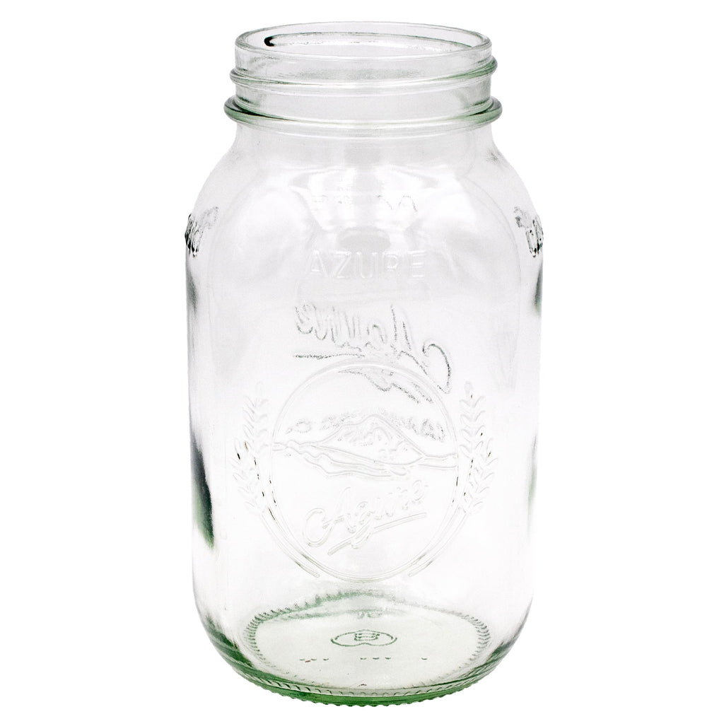 Azure Standard 32oz Regular Mouth Quart Mason Jar - Single Jar