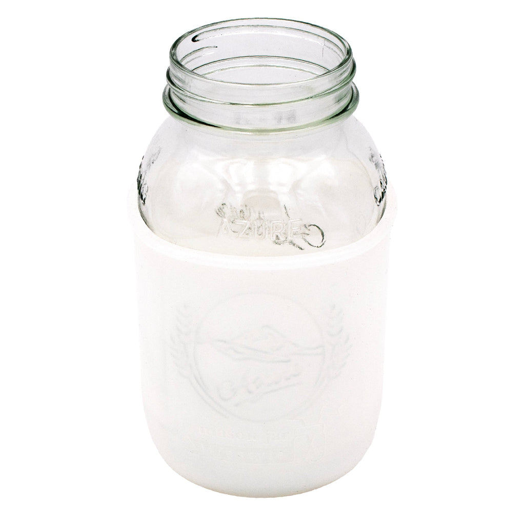 Azure Standard 32oz Regular Mouth Quart Mason Jar - Single Jar