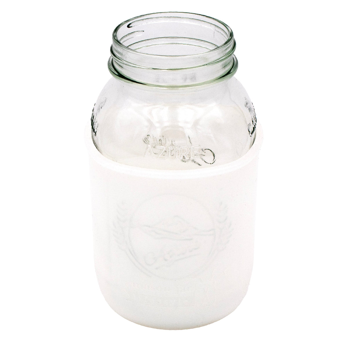 Azure Standard 32oz Regular Mouth Quart Mason Jar - Single Jar