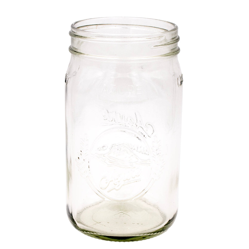 Azure Standard 32oz Wide Mouth Quart Mason Jar - Single Jar