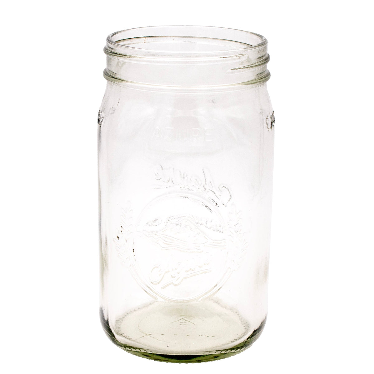 Azure Standard 32oz Wide Mouth Quart Mason Jar - Single Jar