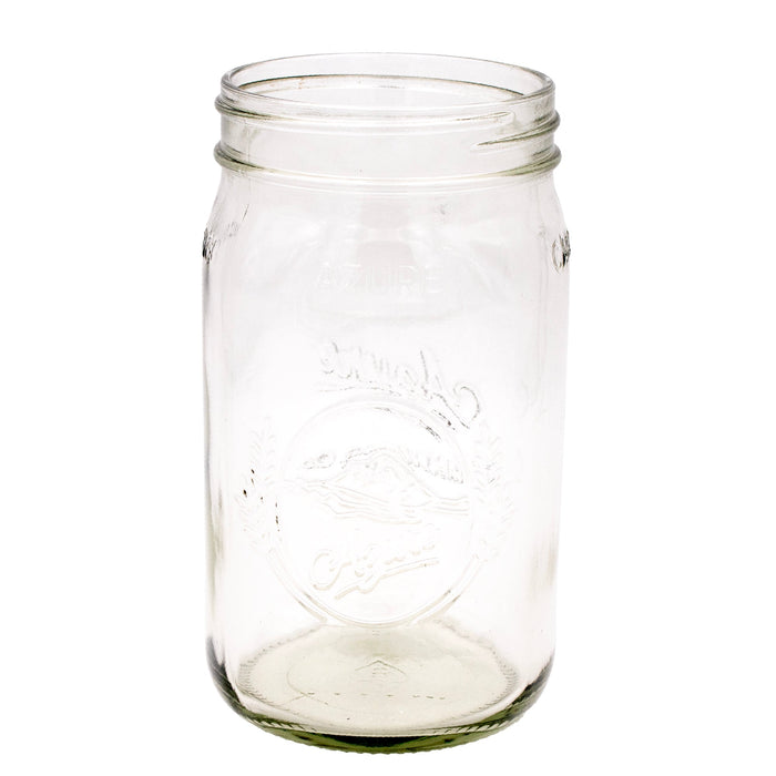 Azure Standard 32oz Wide Mouth Quart Mason Jar - Single Jar