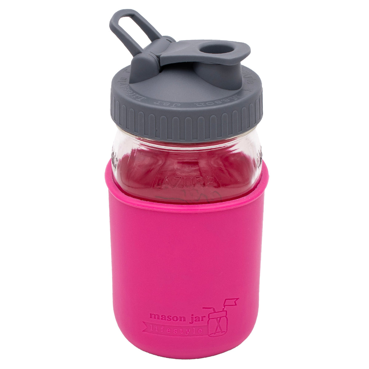 Azure Standard 32oz Wide Mouth Quart Mason Jar - Single Jar