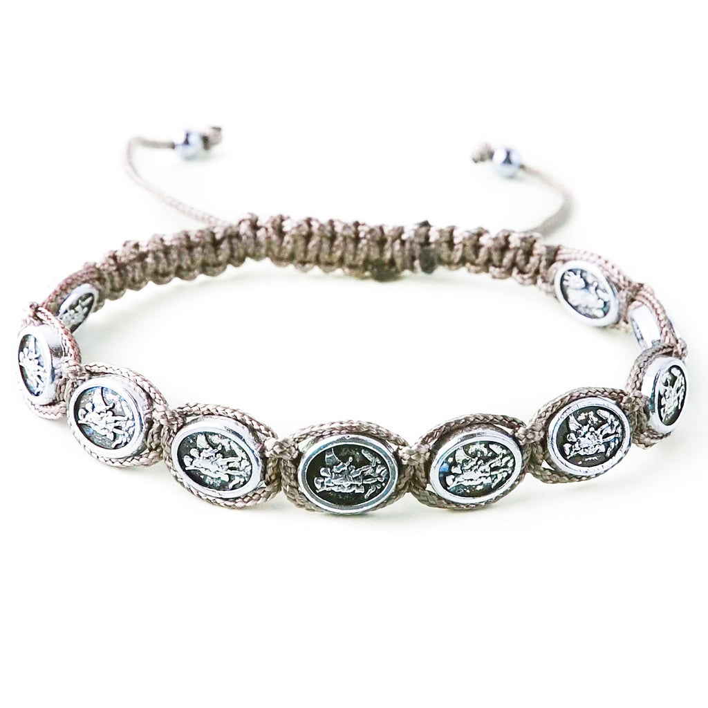 St. Michael Bracelet - Tan
