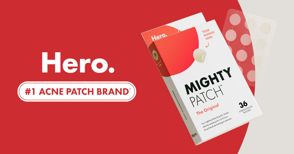 Set of 2 Hero Mighty Patch Original Blemish Treatment 72 Count, 144 Total