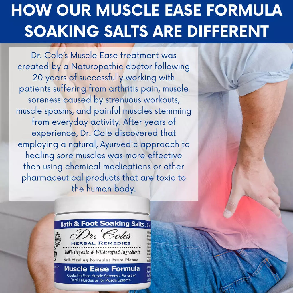 20 - Dr. Cole's Muscle Ease Soaking Salts