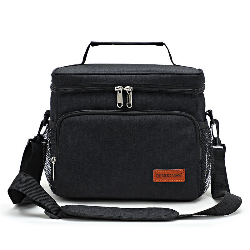 Outdoor new large capacity portable insulated lunch box bag portable office worker lunch bag