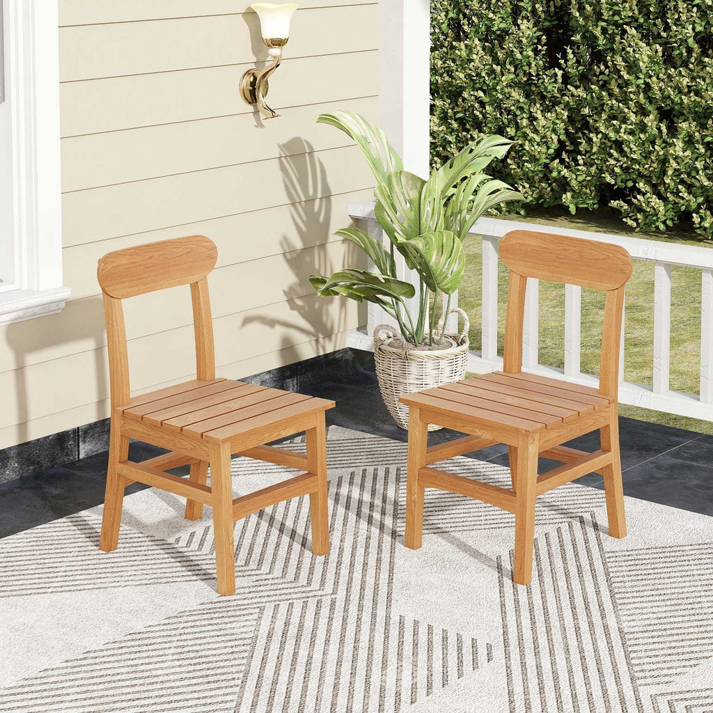Patio Teak Wood Chair