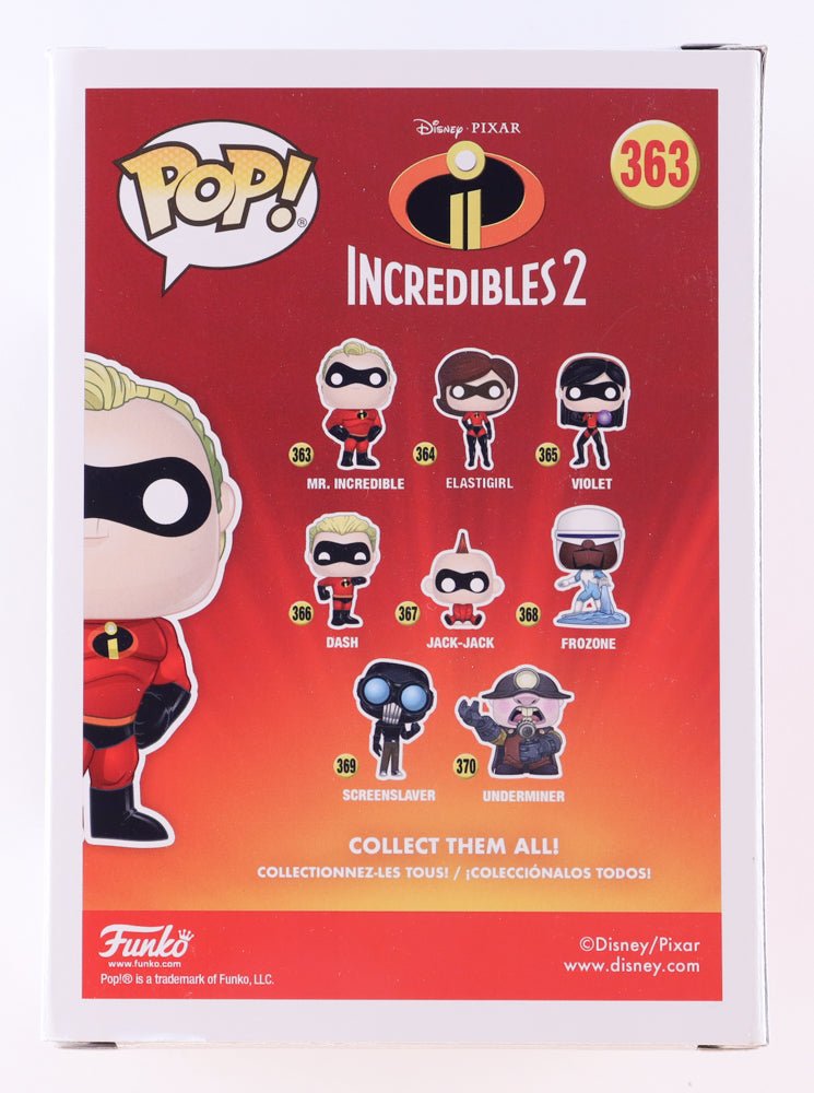 Craig T. Nelson Signed Incredibles II Mr. Incredible #363 Funko Pop (JSA & PSA)