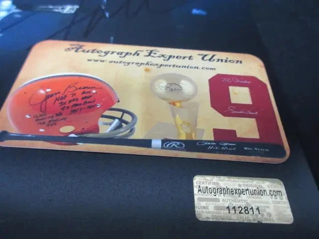 McGraw & Hill Signed 8x10 Photo EUA COA