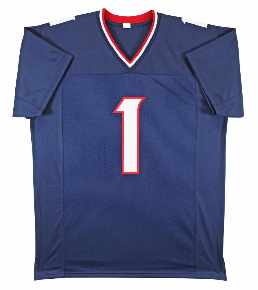 Stefon Diggs Signed Jersey (Beckett) Houston Texans
