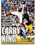 Larry Donnell New York Giants Autographed 8x10 Photo Beckett Holo