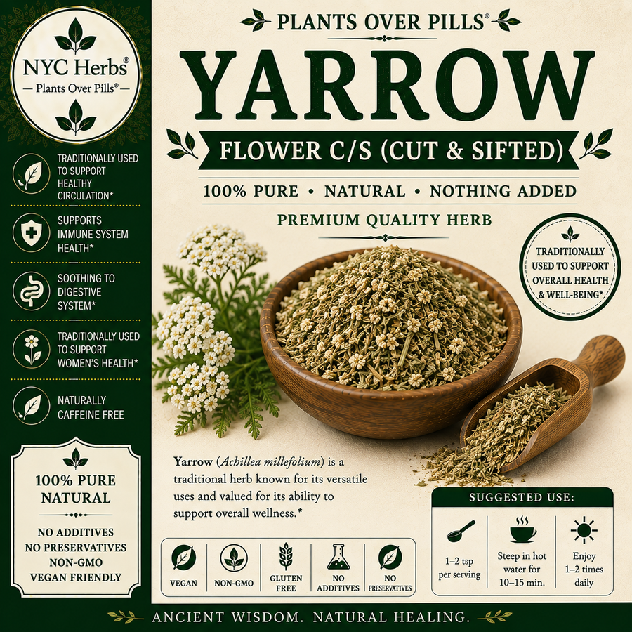 Yarrow Flower | Resilience, Circulatory Balance & Healing