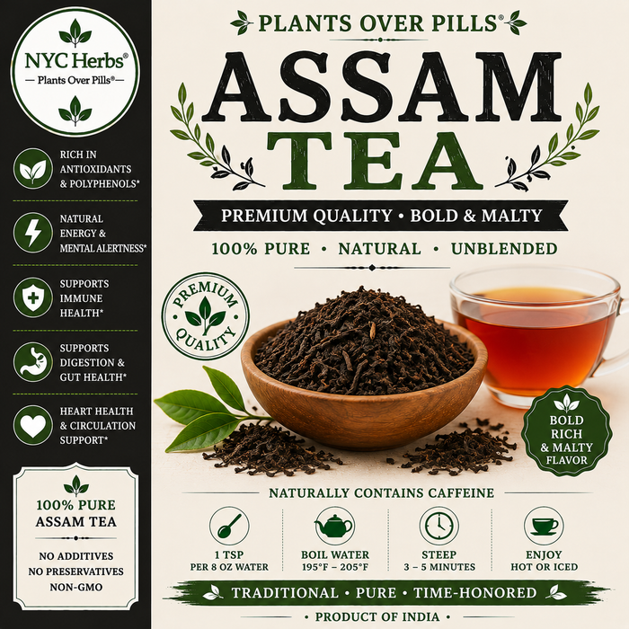 Assam Tea | Energy, Antioxidants & Vitality