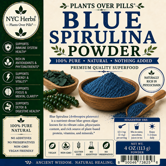 Blue Spirulina | Antioxidant Energy & Vibrant Cell Protection
