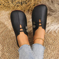 Round Toe Flat Slip-Ons