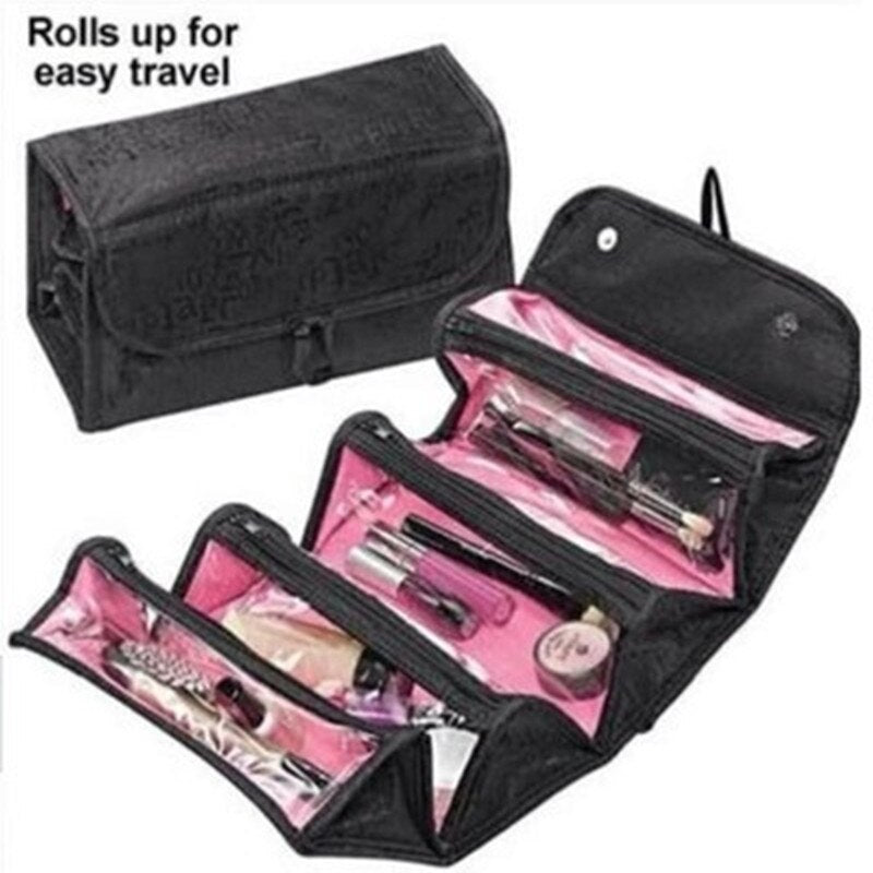 Travel storage bag cosmetic bag Roll-N-Go Cosmetic Bag organizer large capacity multi-function storage bag