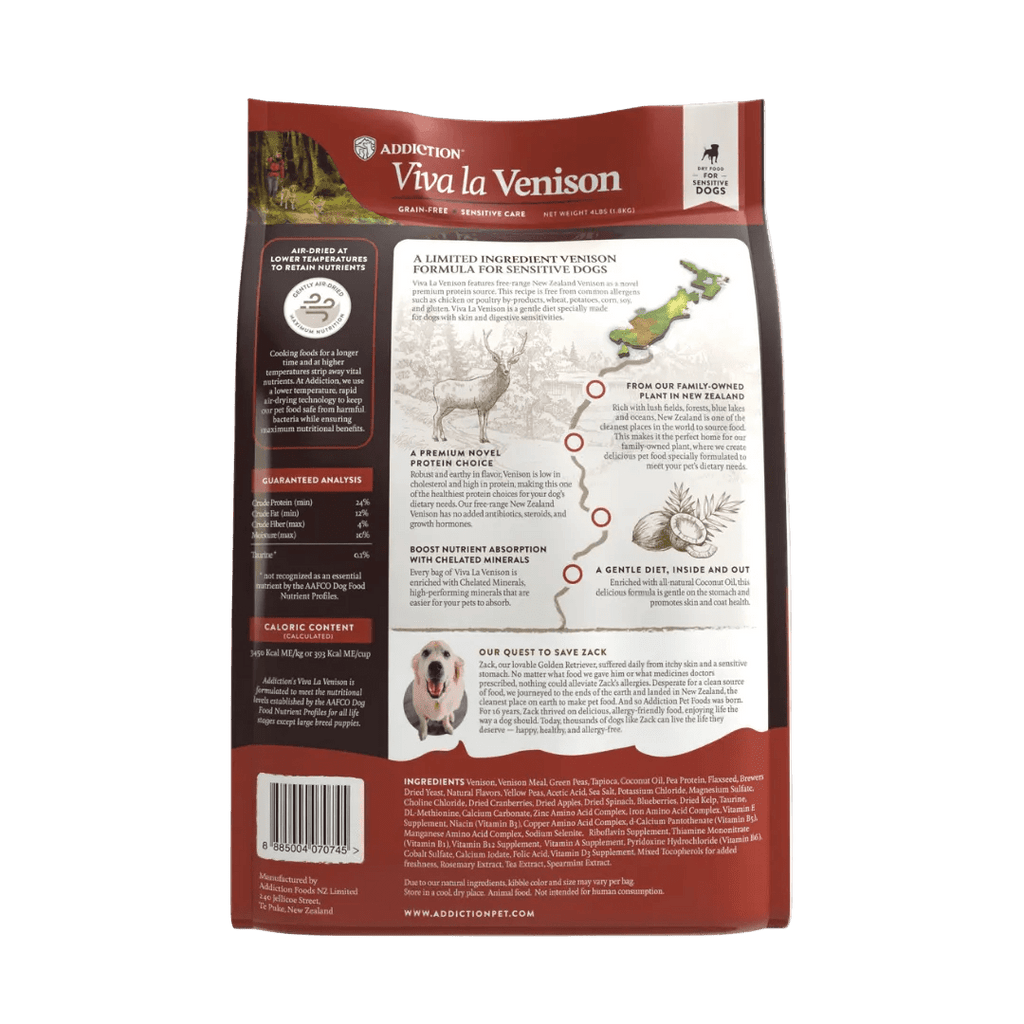 Viva La Venison Dry Dog Food