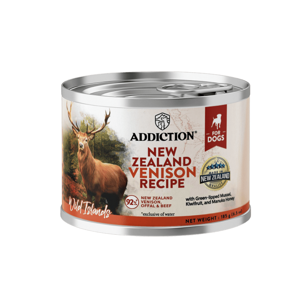 Wild Islands New Zealand Venison Recipe Premium Grain-free Canned Dog Food 185g