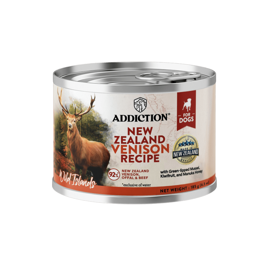 Wild Islands New Zealand Venison Recipe Premium Grain-free Canned Dog Food 185g