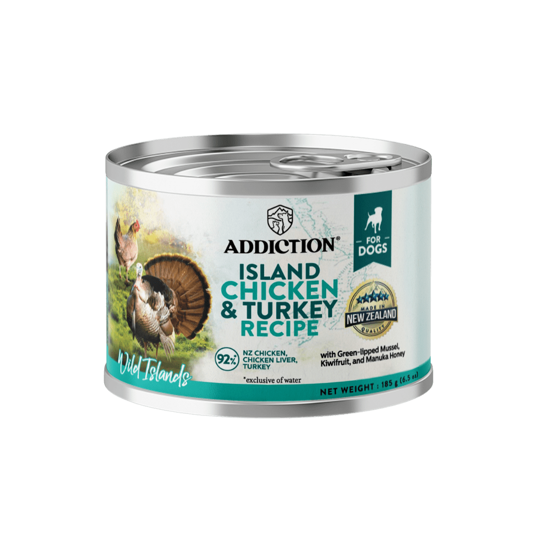 Wild Islands Island Chicken & Turkey Recipe Premium Grain-free Canned Dog Food 185g