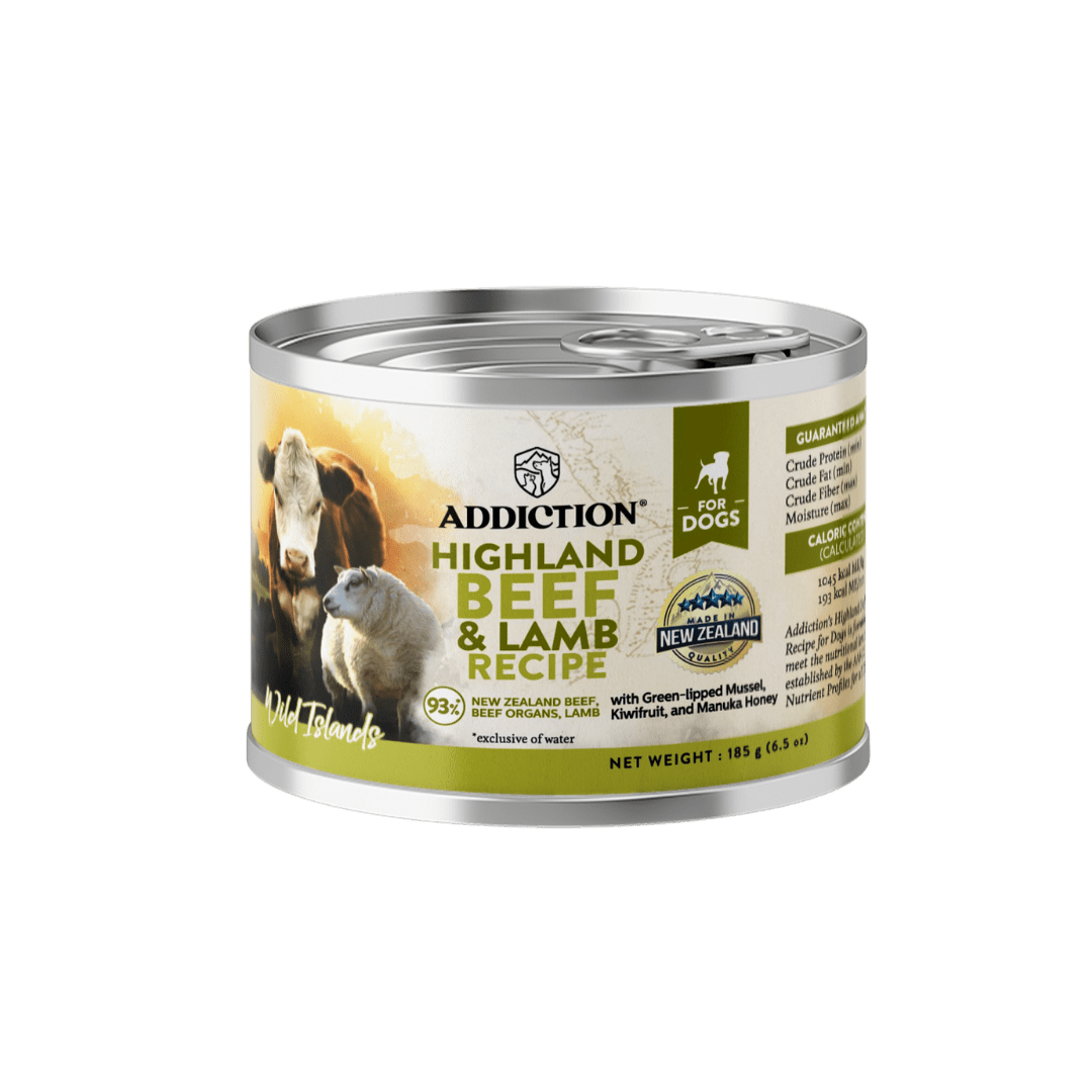 Wild Islands Highland Beef & Lamb Recipe Premium Grain-free Canned Dog Food 185g