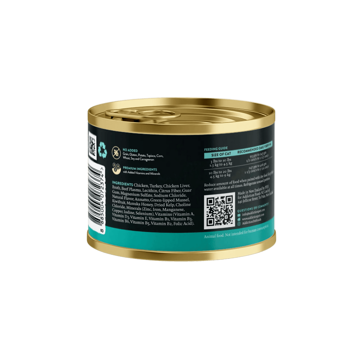 Wild Islands Island Birds Premium Chicken & Turkey Grain-Free Canned Cat Food