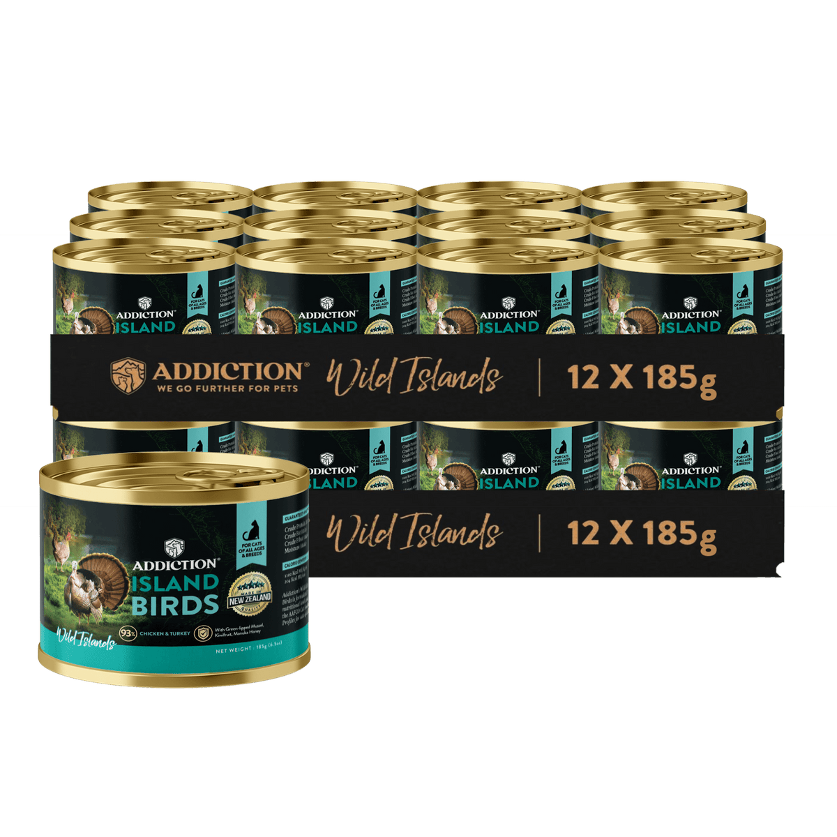 Wild Islands Island Birds Premium Chicken & Turkey Grain-Free Canned Cat Food