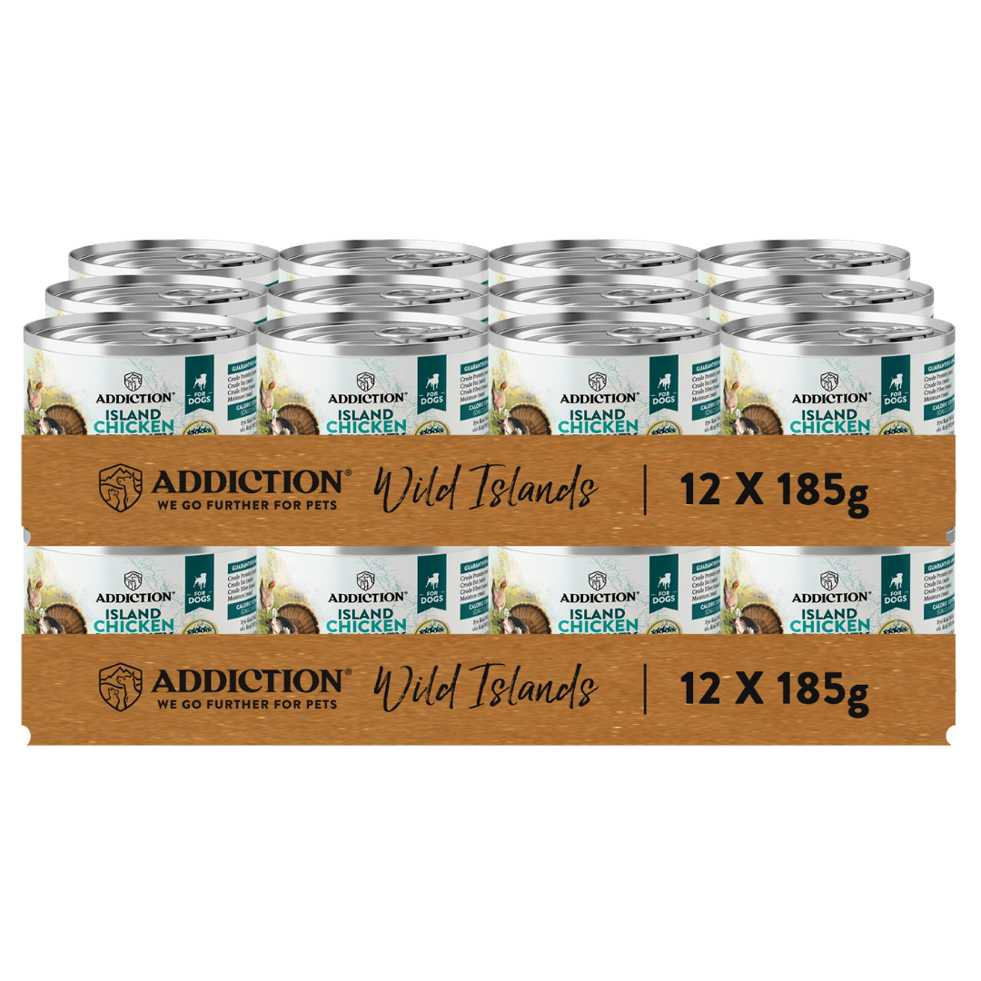 Wild Islands Island Chicken & Turkey Recipe Premium Grain-free Canned Dog Food 185g