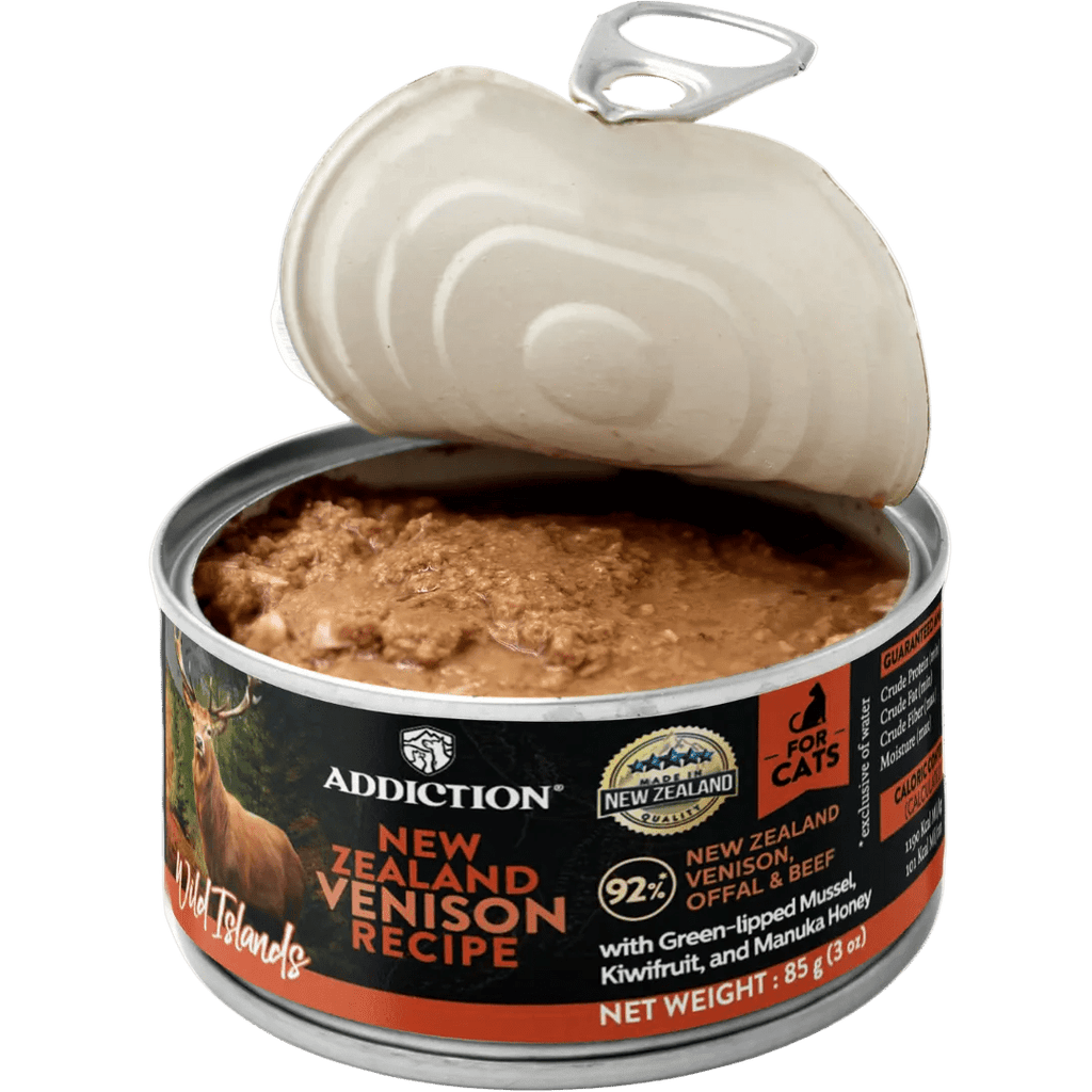 Wild Islands New Zealand Venison Recipe Premium Grain-free Canned Cat Food 85g