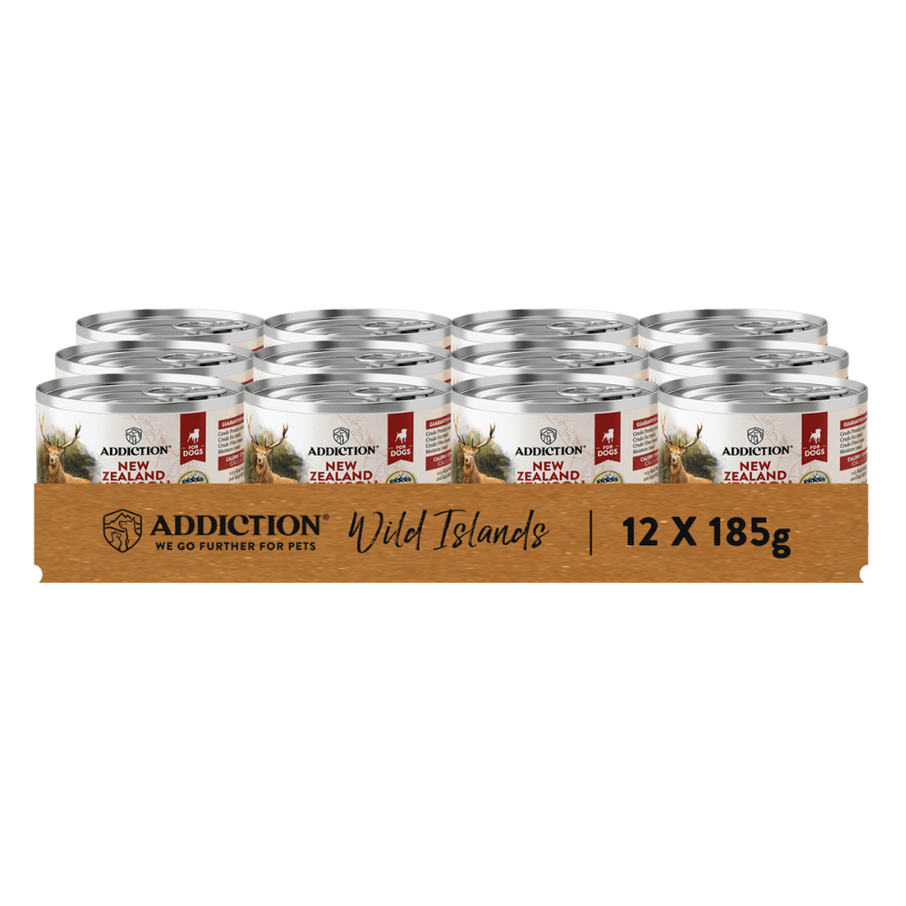 Wild Islands New Zealand Venison Recipe Premium Grain-free Canned Dog Food 185g