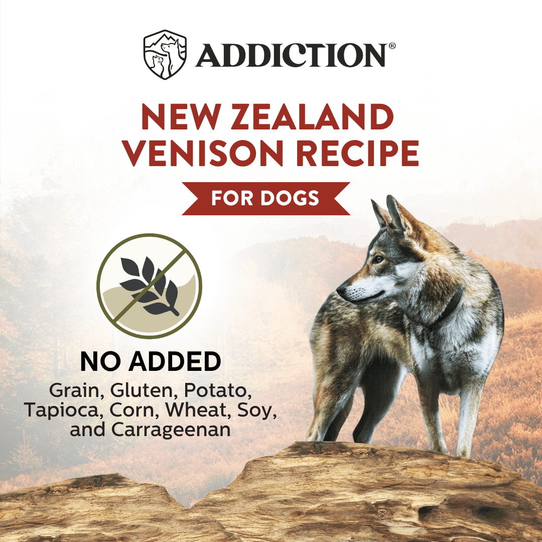 Wild Islands New Zealand Venison Recipe Premium Grain-free Canned Dog Food 185g