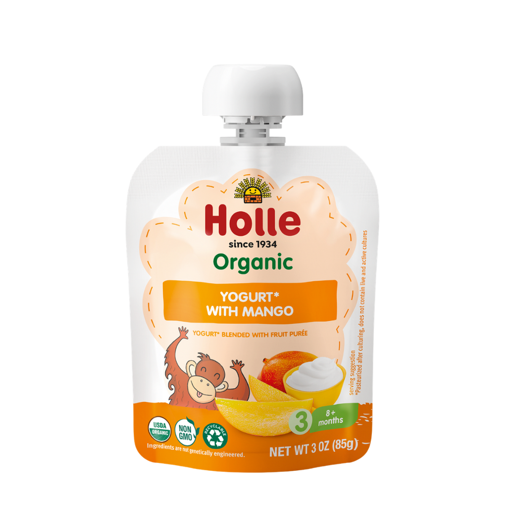 Holle Organic Mango Yogurt Pouches